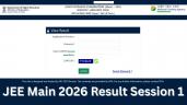 JEE Main 2026 Result LIVE: Session 1