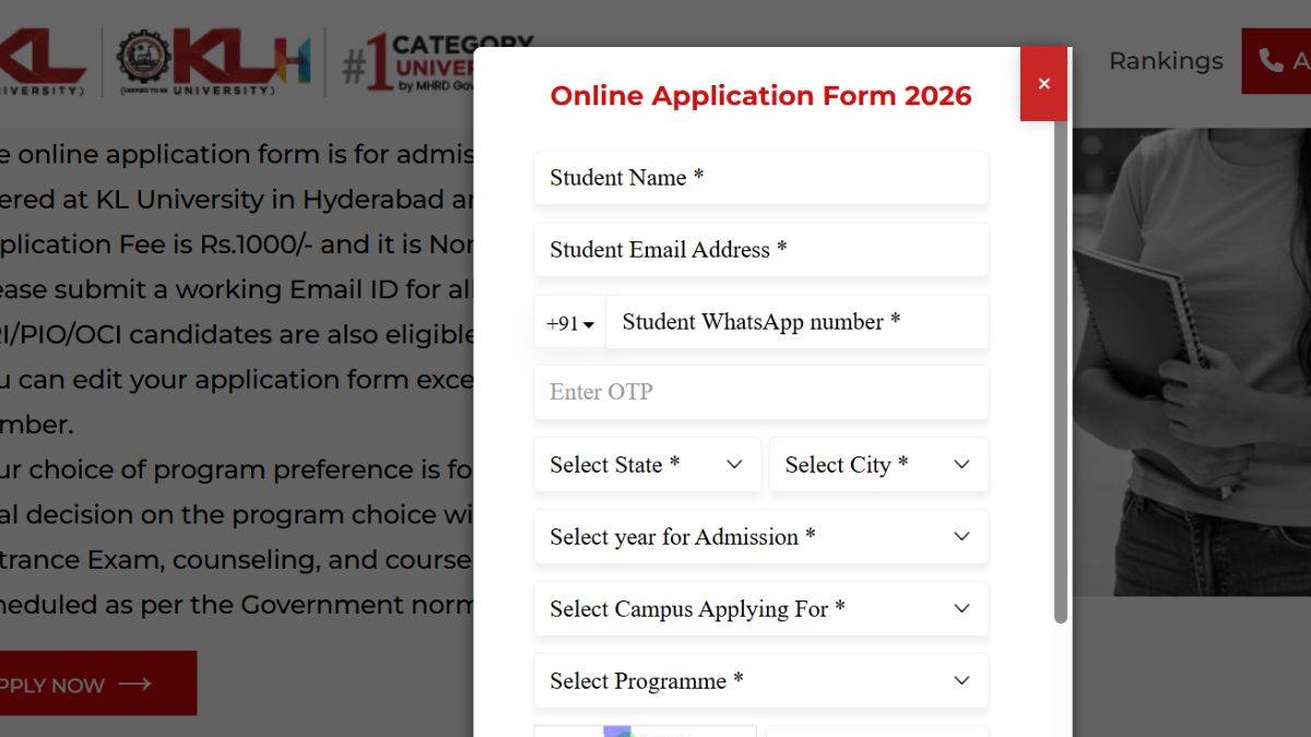 KLMAT Application 2026