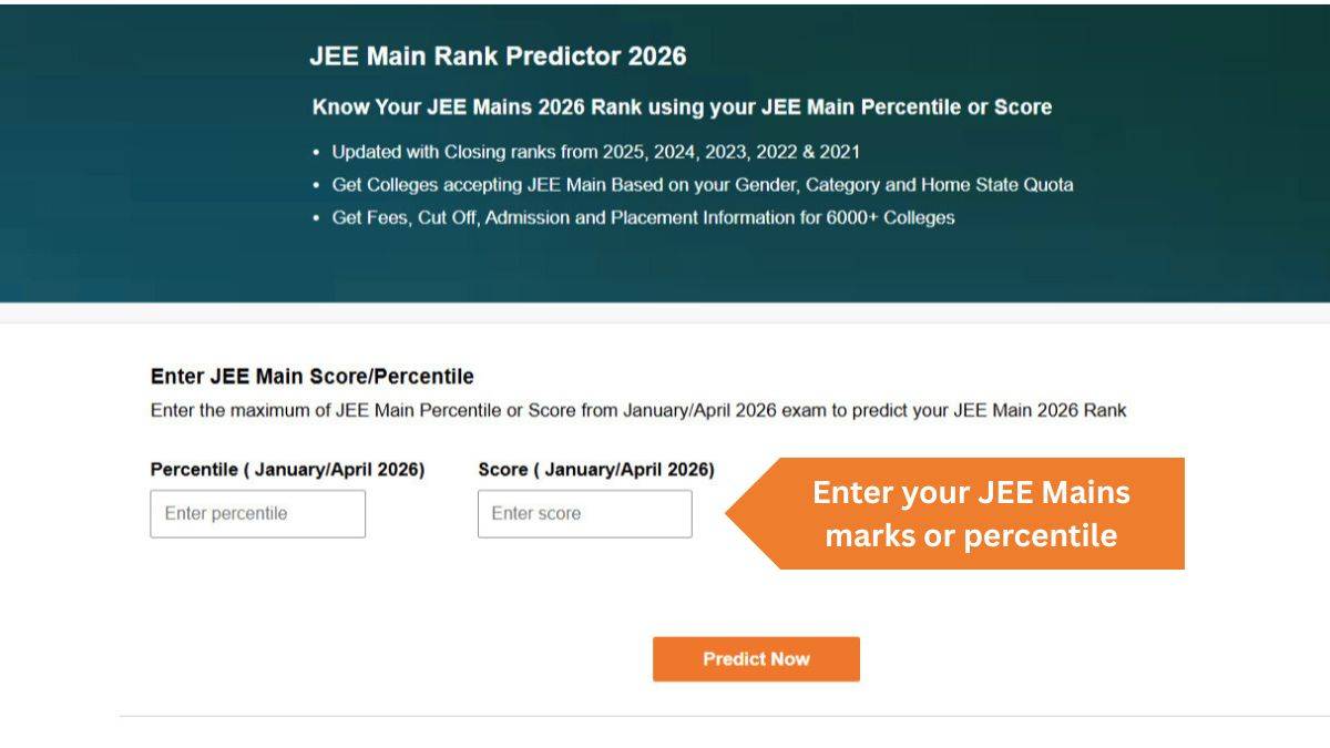 JEE Main Rank Predictor