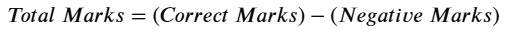 Formulae to calculate scores