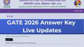 GATE 2026 Answer Key Live: Response