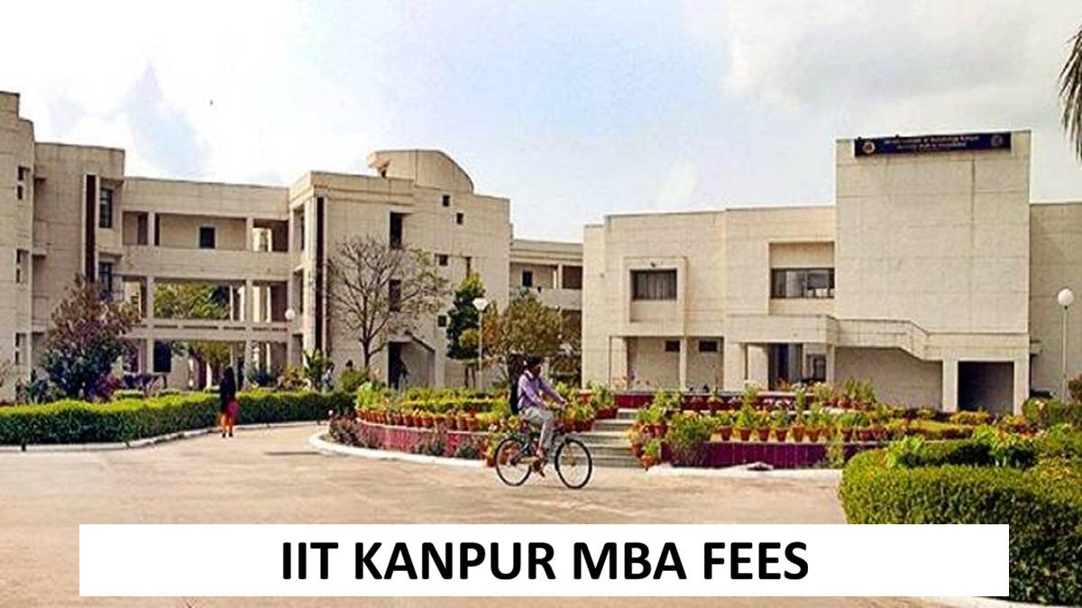 IIT Kanpur MBA fees