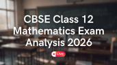CBSE Class 12 Mathematics Exam Analy