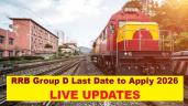 RRB Group D Apply Online Link 2026 L