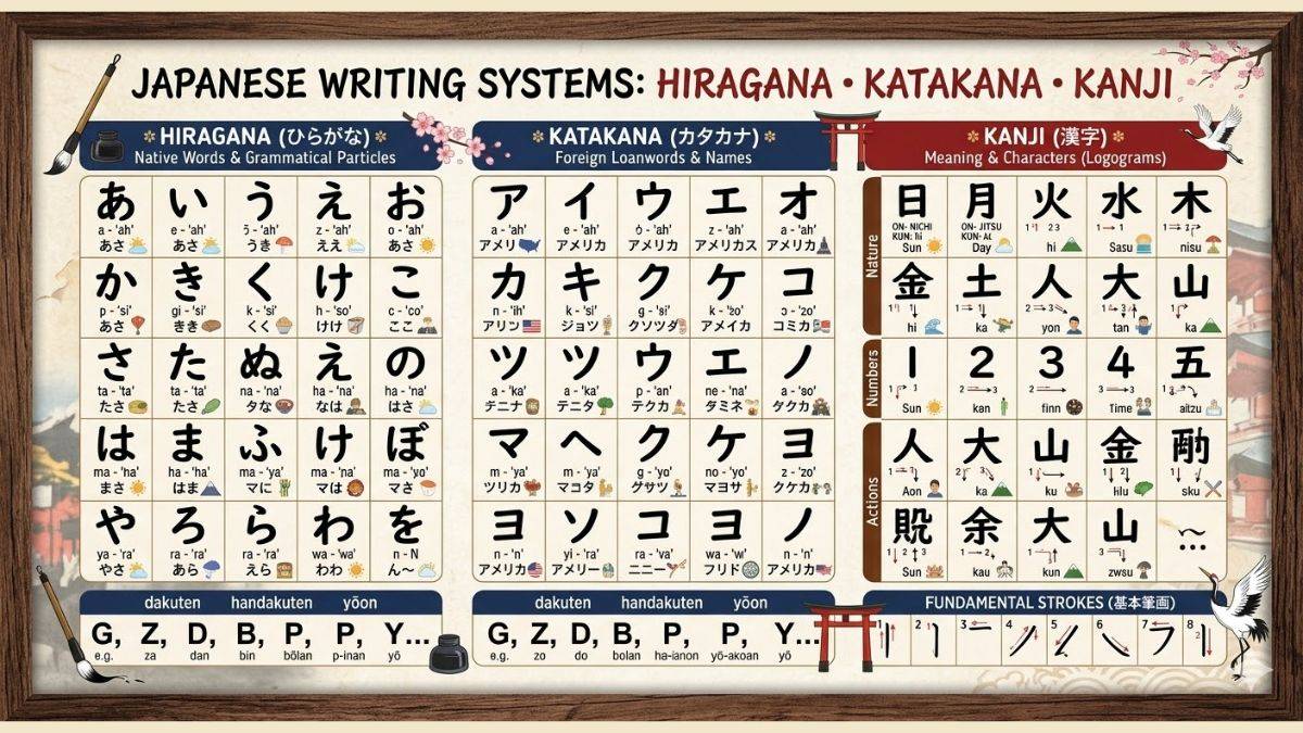 Japanese Alphabets