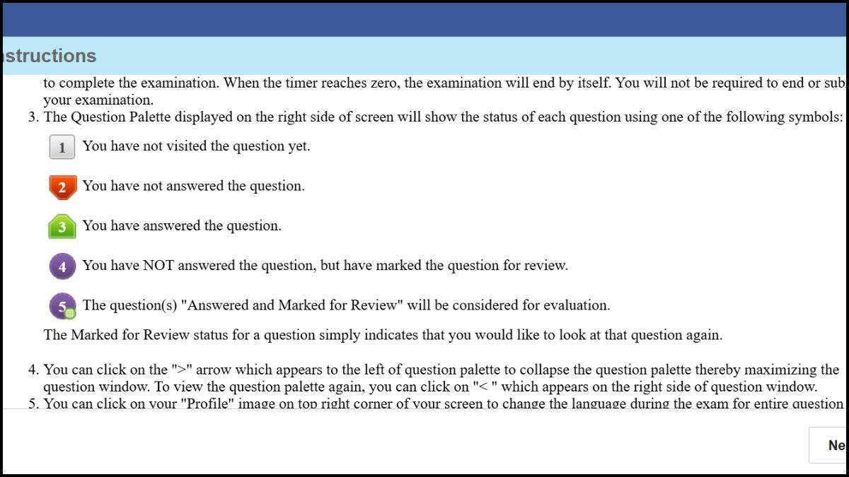 Question Palette: Mock Test