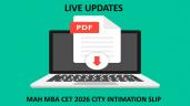 MAH CET City Intimation 2026 Live Up