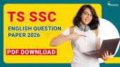 TS SSC English Question Paper 2026: