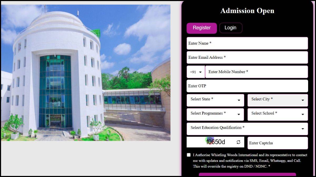 WWI Application Form