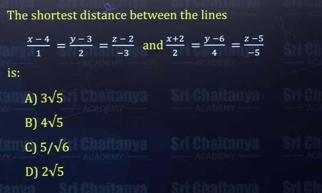 JEE-Main-2026-April-6-Shift-2-Maths-Question-3
