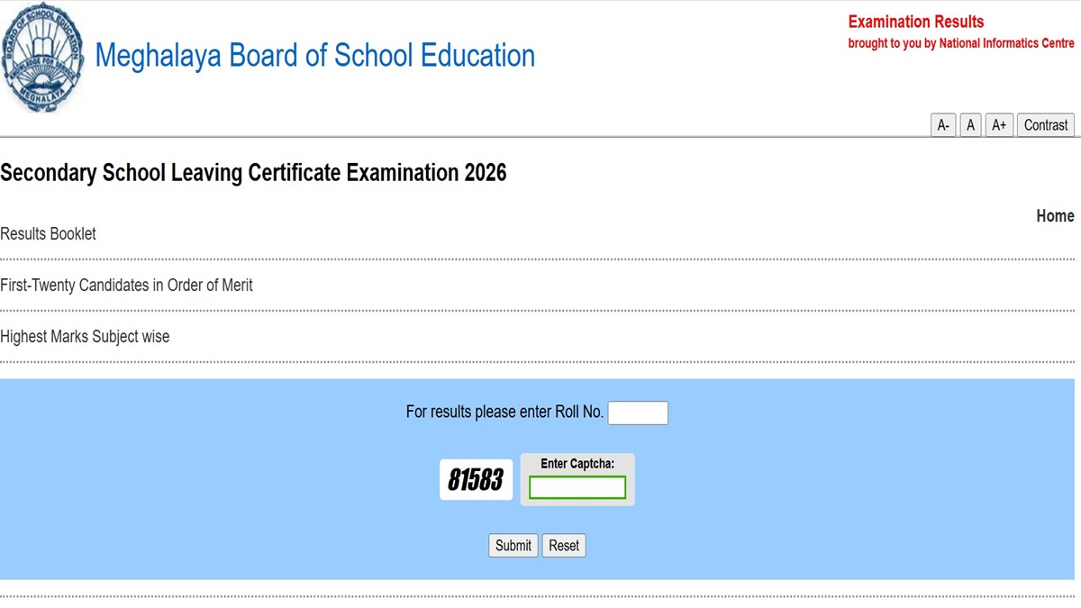 MBOSE SSLC result login