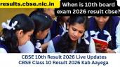 CBSE 10th Result 2026 LIVE; Check CB