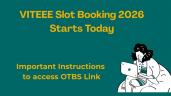 VITEEE Slot Booking 2026 Starts Toda