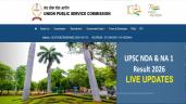 UPSC NDA 1 Result 2026 SOON Live: Di