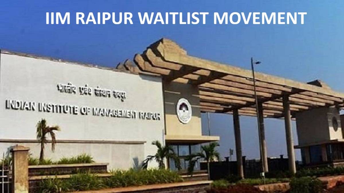 IIM Raipur Waitlist Movement 2026