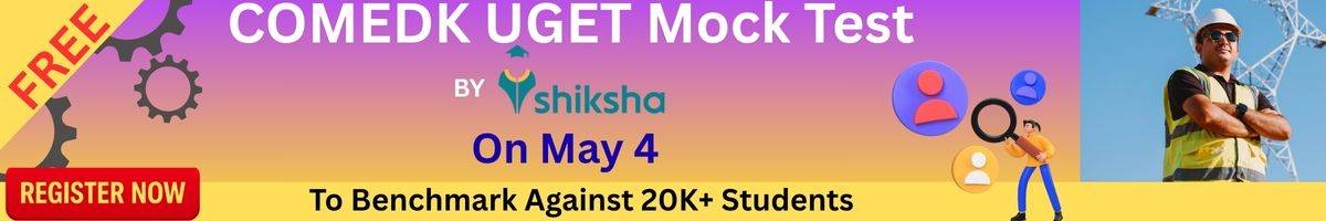 comedk-uget-mock-test-Shiksha