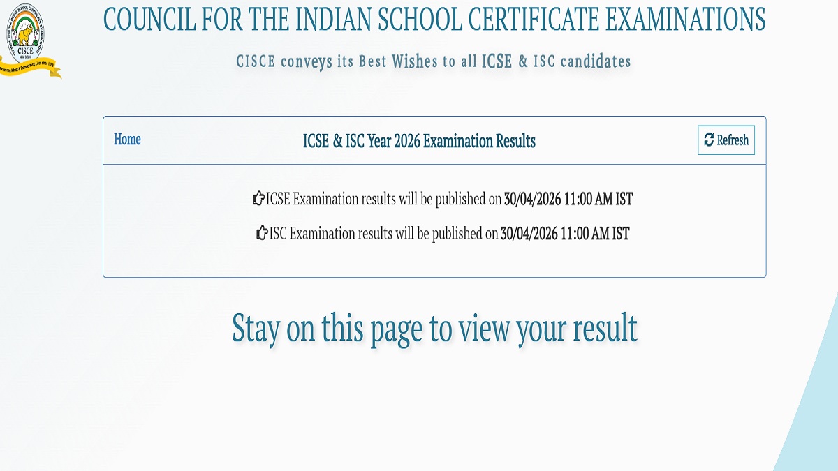 results.cisce.org official website