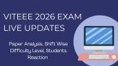 VITEEE 2026 May 2 Exam Live: Shift 2