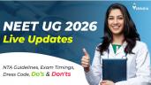 NEET UG 2026 Live Updates: Exam Timi