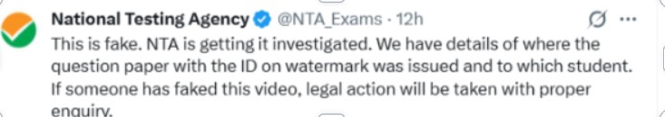 NEET 2026 paper leak