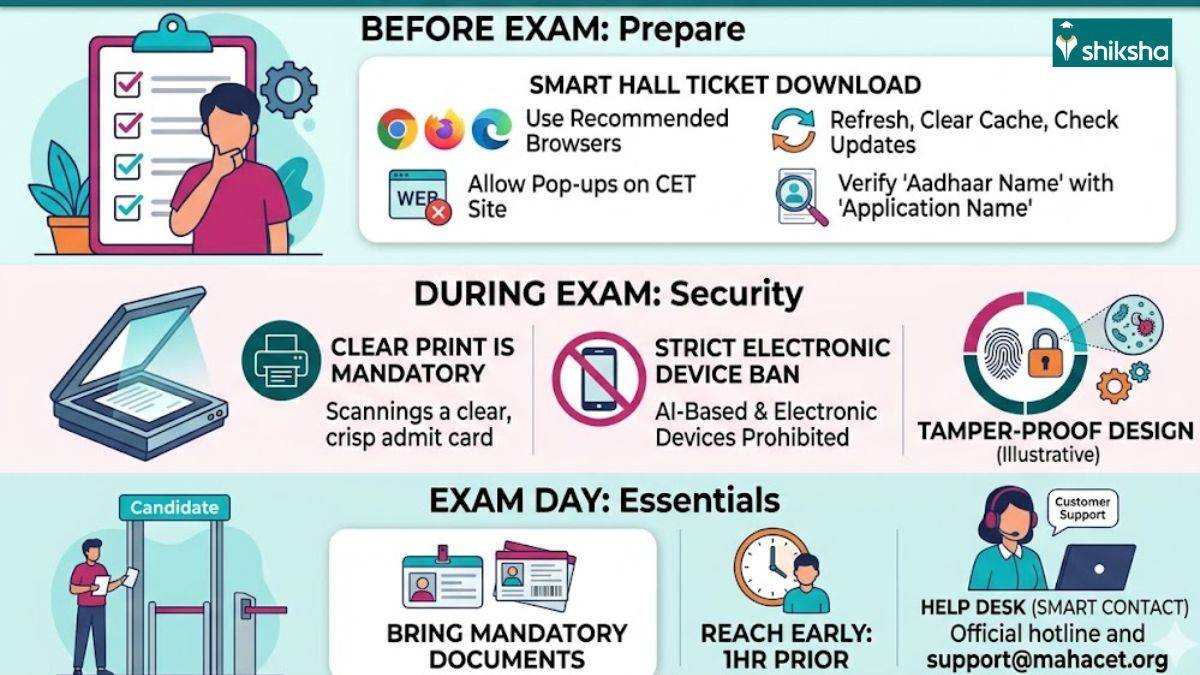 mht-cet-hall-ticket-infographic