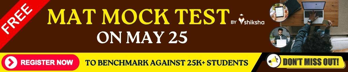 MAT Mock Test by Shiksha