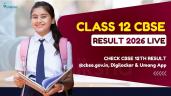 CBSE 12th Result 2026 Today's Live U