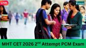 MHT CET 2026 2nd Attempt PCM Exam LI