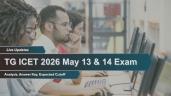 TG ICET 2026 May 13 (Shift 2 Underwa