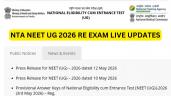 NEET Re Exam Date 2026 OUT by NTA; Live Updates on Revise Exam Timing, City Intimation & Admit Card