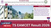 TS EAMCET 2026 Result (TODAY) @ eapc