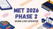 MET 2026 May 23 Exam LIVE: Check Shi