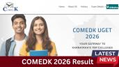 COMEDK 2026 Result (OUT) Live: Rank 
