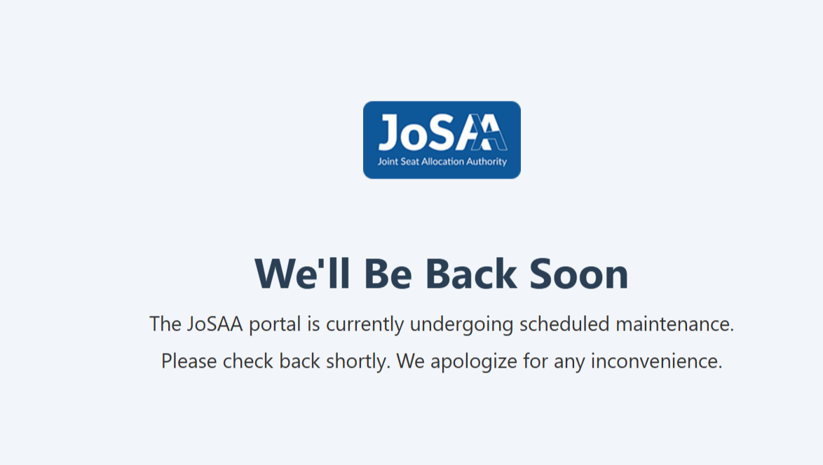 JoSAA 2026 website
