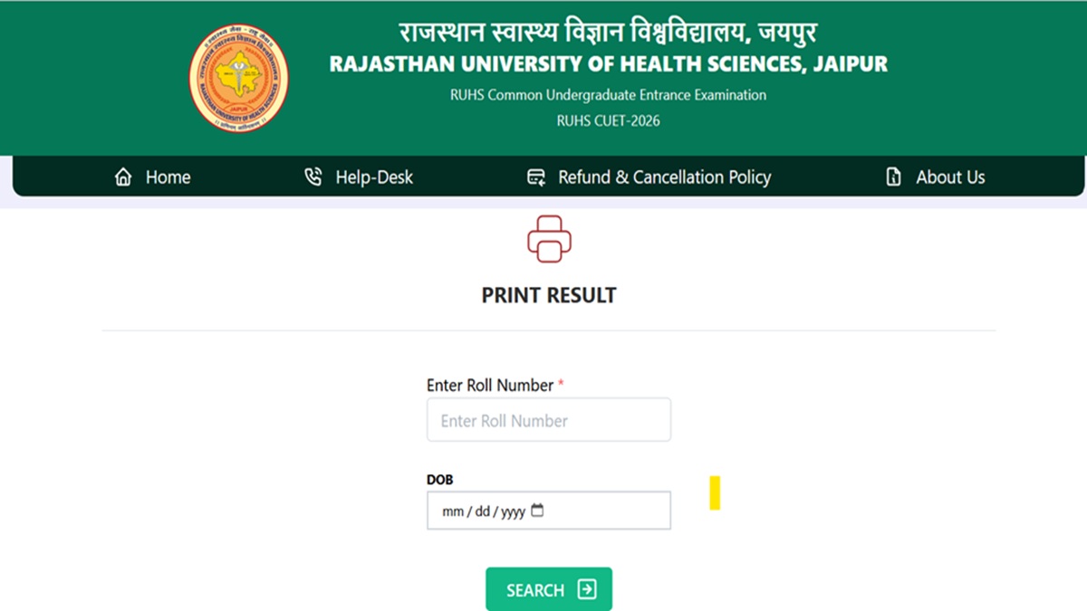 RUHS_CUET_2026_Scorecard