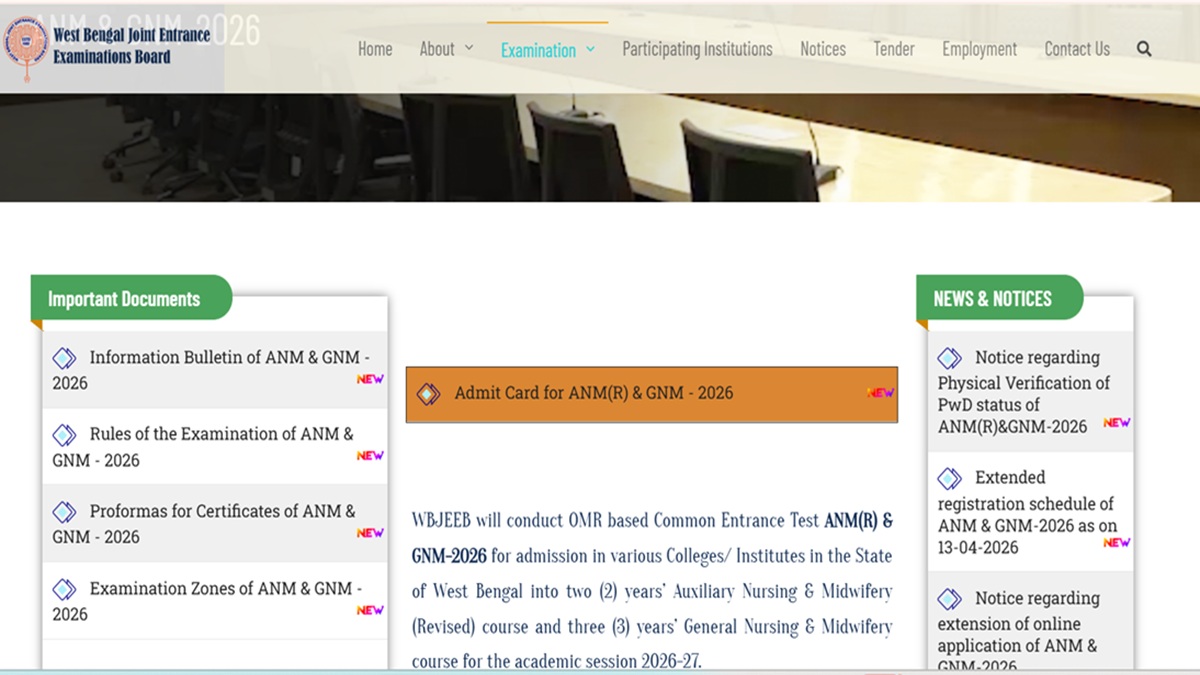 West_Bengal_ANM_GNM_Nursing_Admit_Card_2026_OUT