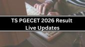 TS PGECET 2026 Result OUT LIVE: Rank