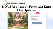 UPSC NDA 2026 Application Form Live: