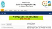 CTET 2026 Application Form @ctet.nic