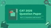 CAT 2025 Question Paper PDF with Sol