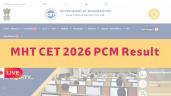 MHT CET 2026 1st Attempt PCM Result