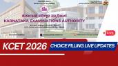 KCET 2026 Choice Filling Live (Today