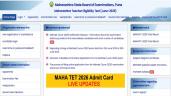 MAHA TET 2026 Admit Card Link Live: