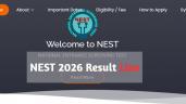 NEST 2026 Result Live: Steps to Down