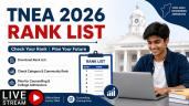 TNEA 2026 Rank List (OUT) LIVE: How
