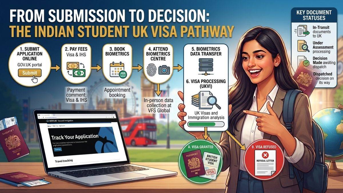 Steps Involved in UK Visa Application and Processing