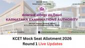 KCET Mock Seat Allotment 2026 Round