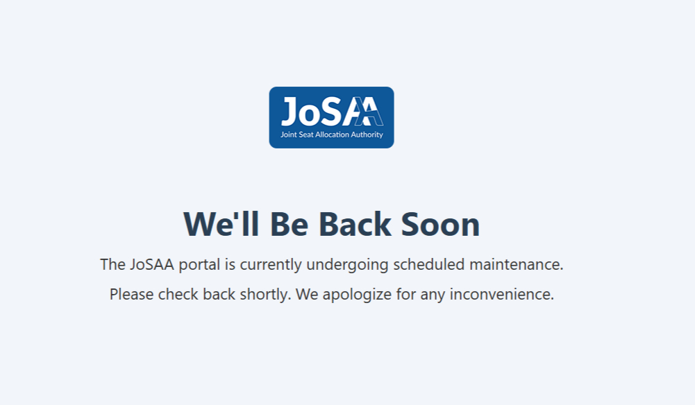 JoSAA 2026 website