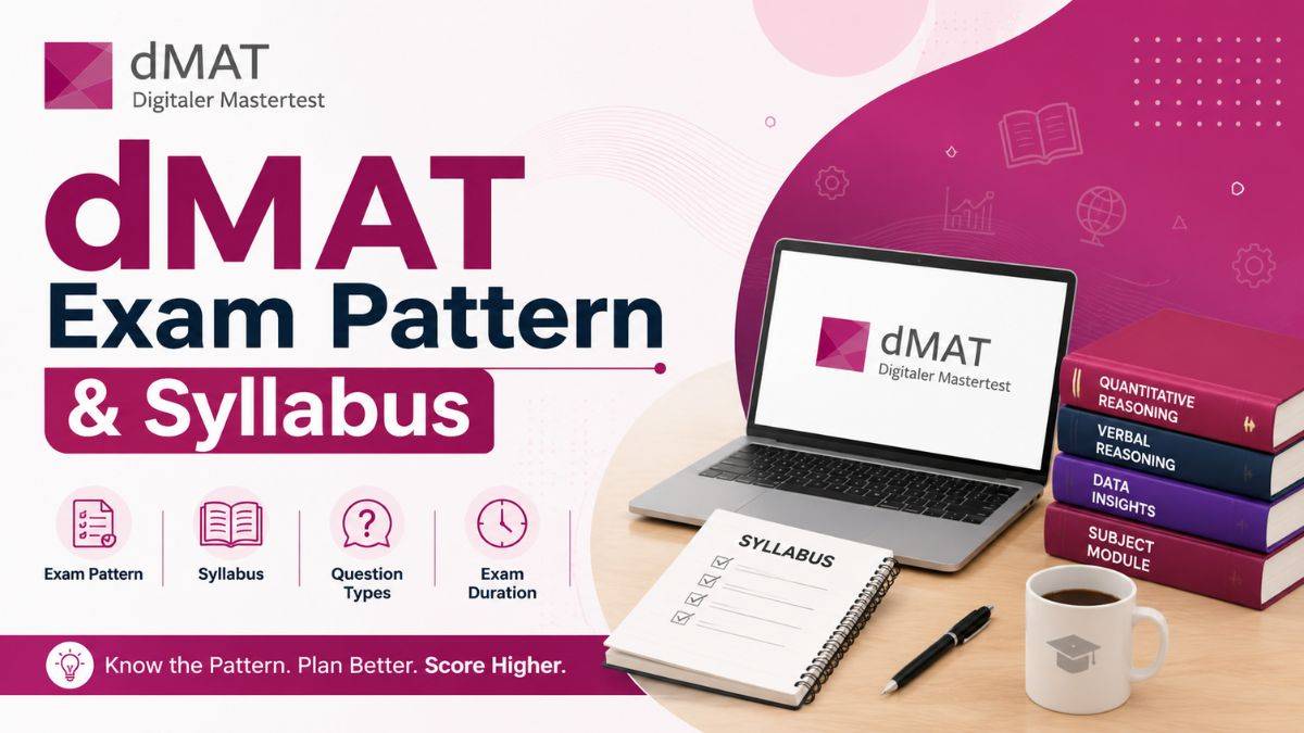 dMAT exam pattern and syllabus