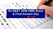 Re NEET 2026 OMR Sheet PDF Live; Fin